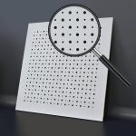 تصویر انواع تایل گچی سوراخ نامنظم