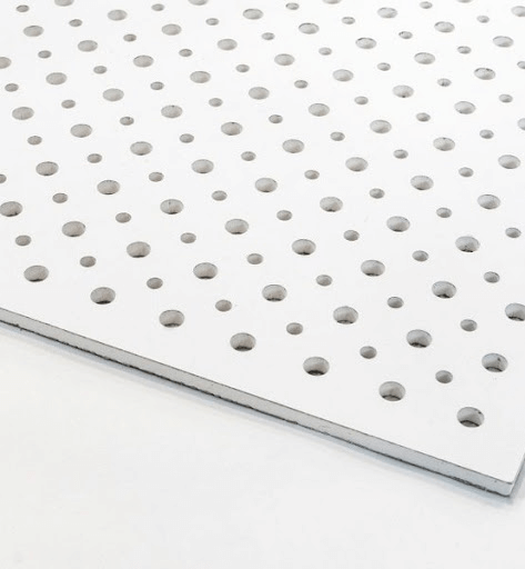 تصویر تایل گچی آکوستیک