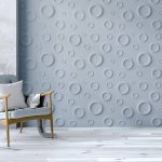 تصویر تایل گچی دیواری