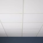 تصویر تایل گچی ساده سقف