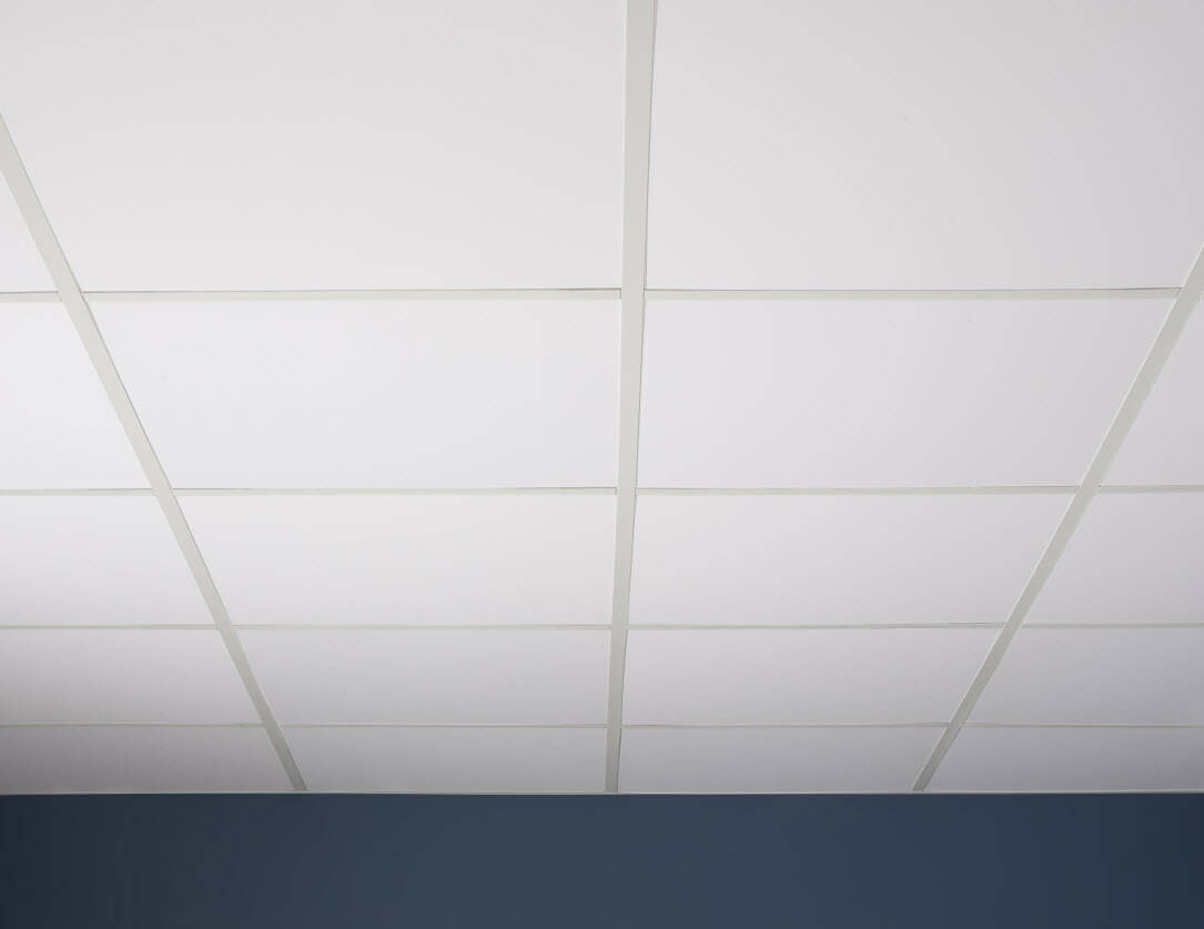 تصویر تایل گچی ساده سقف