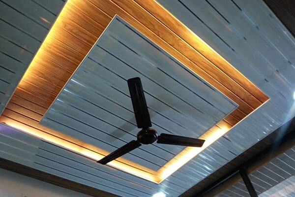 تصویر تایل پی وی سی سقفی