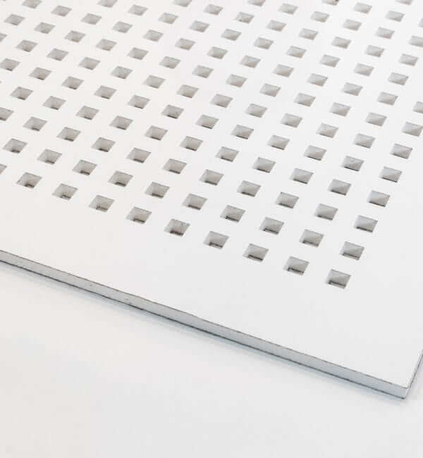 تصویر تایل گچی پانچ مربع