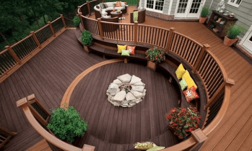 صورة استخدام الخشب البلاستيكي في المنزل