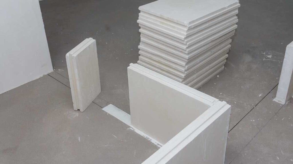 تصویر دیوار گچی پیش ساخته