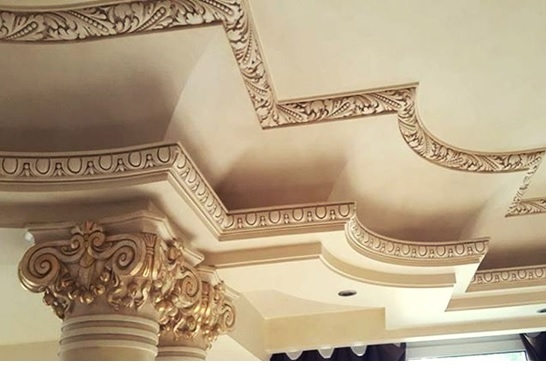 صورة زخرفة جصية مزخرفة